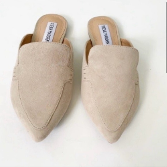 Steve Madden Scip Suede Mules Size 8.5 - Picture 1 of 3